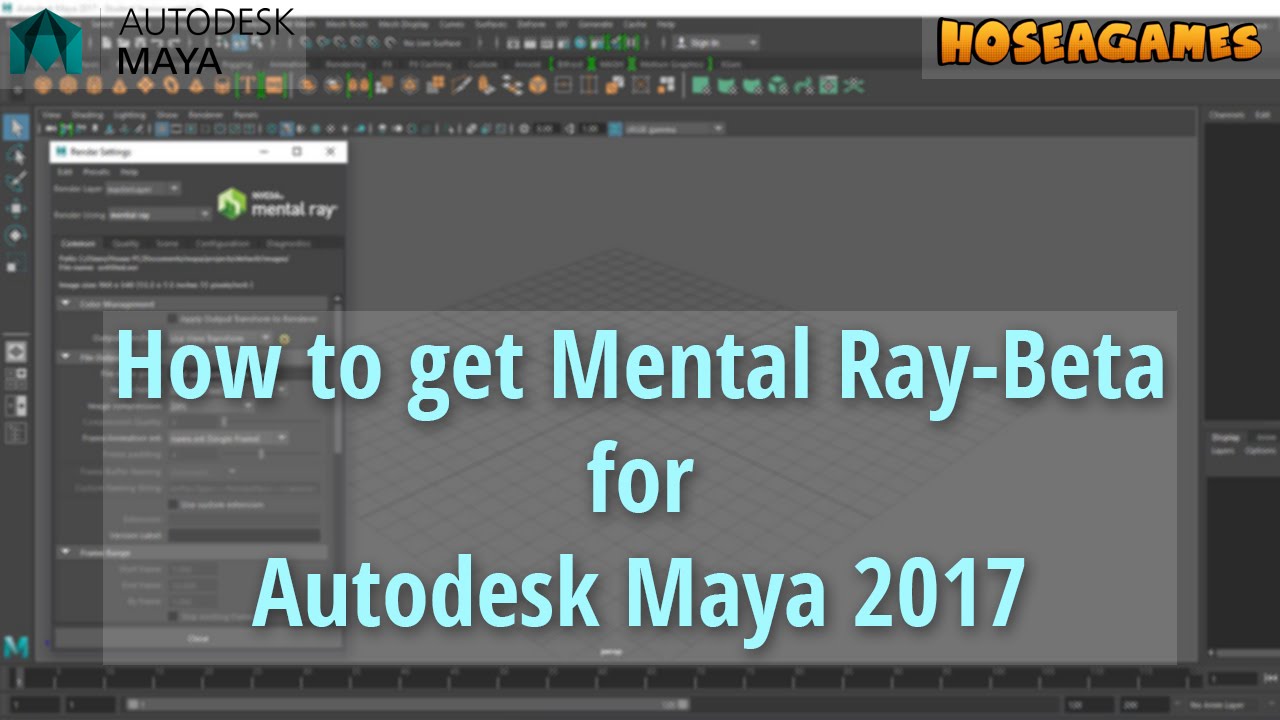 NVIDIA Mental Ray for Maya 2016 to 2018 3.14.5.1 Win Mac